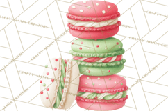 Holiday Baking Clipart, Gingerbread &amp; Elf Digital Art PNG Product Image 2