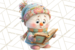 Holiday Baking Clipart, Gingerbread &amp; Elf Digital Art PNG Product Image 2