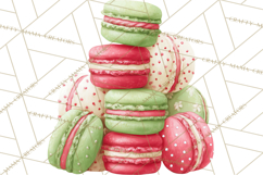Holiday Baking Clipart, Gingerbread &amp; Elf Digital Art PNG Product Image 3