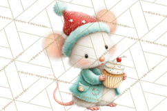 Holiday Baking Clipart, Gingerbread &amp; Elf Digital Art PNG Product Image 4
