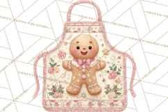 Holiday Baking Clipart, Gingerbread &amp; Elf Digital Art PNG Product Image 5