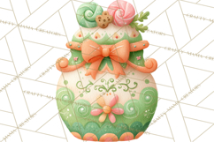 Holiday Baking Clipart, Gingerbread &amp; Elf Digital Art PNG Product Image 3