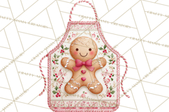 Holiday Baking Clipart, Gingerbread &amp; Elf Digital Art PNG Product Image 4