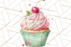 Holiday Baking Clipart, Gingerbread &amp; Elf Digital Art PNG Product Image 5