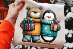 Festive Best Friend Clipart Sublimation Product Image 2