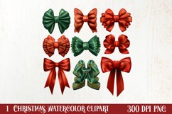 Festive Christmas Sewing Clipart , Christmas PNG Product Image 1