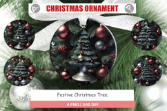Christmas Ornaments Festive Christmas Tree Product Image 1