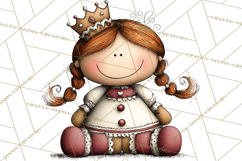 Gingerbread People Clipart PNG Christmas Cookie Graphics Product Image 2
