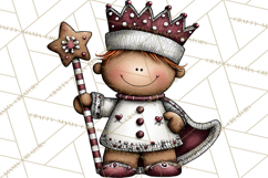Gingerbread People Clipart PNG Christmas Cookie Graphics Product Image 4