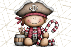 Gingerbread People Clipart PNG Christmas Cookie Graphics Product Image 2