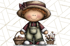 Gingerbread People Clipart PNG Christmas Cookie Graphics Product Image 5