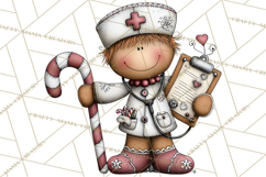 Gingerbread People Clipart PNG Christmas Cookie Graphics Product Image 3