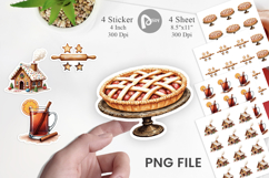 Festive Farmhouse Kitchen Sticker Product Image 1