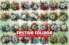 Festive Foliage Clipart, Festive Foliage Sublimation, Festive Foliage watercolor, Watercolor Festive Foliage, Festive Foliage Clip Art, Festive Foliage PNG, Festive Foliage PNG, Festive Foliage Clipart PNG, Festive Foliage Watercolor Bundle, Festive Folia