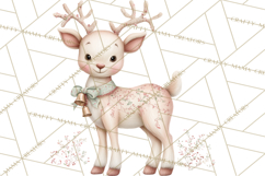Christmas Woodland Animals Clipart PNG Product Image 5