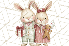 Christmas Woodland Animals Clipart PNG Product Image 5