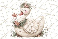 Christmas Woodland Animals Clipart PNG Product Image 2