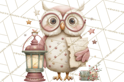 Christmas Woodland Animals Clipart PNG Product Image 5