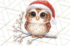 Christmas Woodland Animals PNG, Holiday Forest Clipart Product Image 2