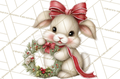 Christmas Woodland Animals PNG, Holiday Forest Clipart Product Image 2