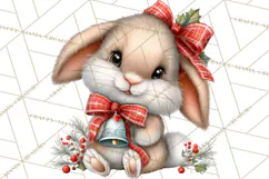 Christmas Woodland Animals PNG, Holiday Forest Clipart Product Image 3