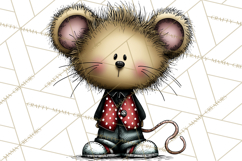 Christmas Carolers Clipart, Holiday Singing Digital Art PNG Product Image 2