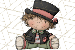 Christmas Carolers Clipart, Holiday Singing Digital Art PNG Product Image 3