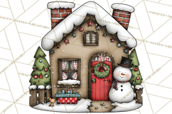 Christmas Carolers Clipart, Holiday Singing Digital Art PNG Product Image 4
