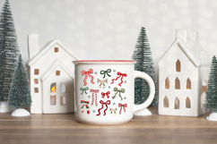 Christmas Bow PNG, Coquette Christmas PNG Product Image 3