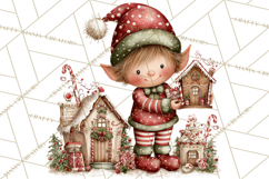 Festive Kitchen Clip Art, Christmas Cookie Illustrations Png Product Image 2