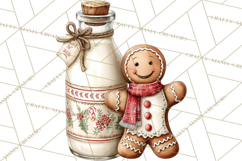 Festive Kitchen Clip Art, Christmas Cookie Illustrations Png Product Image 3