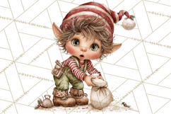 Festive Kitchen Clip Art, Christmas Cookie Illustrations Png Product Image 3