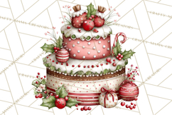 Festive Kitchen Clip Art, Christmas Cookie Illustrations Png Product Image 5