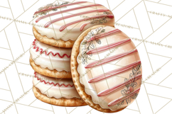 Festive Kitchen Clip Art, Christmas Cookie Illustrations Png Product Image 5
