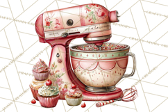 Festive Kitchen Clip Art, Christmas Cookie Illustrations Png Product Image 4