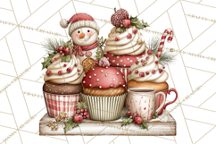 Festive Kitchen Clip Art, Christmas Cookie Illustrations Png Product Image 4
