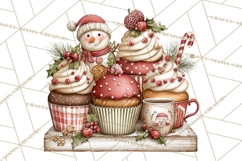 Festive Kitchen Clip Art, Christmas Cookie Illustrations Png Product Image 2
