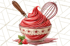Festive Kitchen Clip Art, Christmas Cookie Illustrations Png Product Image 3