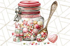 Festive Kitchen Clip Art, Christmas Cookie Illustrations Png Product Image 5
