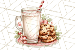 Festive Kitchen Clip Art, Christmas Cookie Illustrations Png Product Image 4