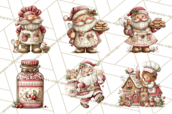 Festive Kitchen Clip Art, Christmas Cookie Illustrations Png Product Image 3