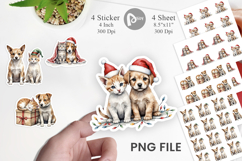 Festive Pets Sticker Product Image 1
