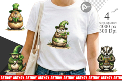 Festive St Paddys Fauna Sublimation Product Image 1