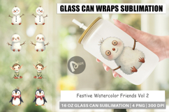 Festive Friends Glass Can Product Image 1