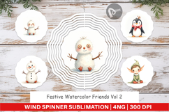 Festive Friends Wind Spinner Product Image 1