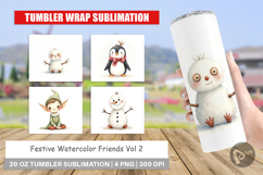 Festive Friends Tumbler Product Image 1