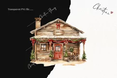 Festive Western Saloon | Western Christmas PNG Product Image 2