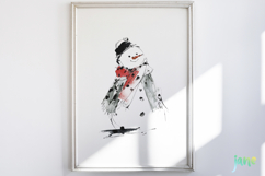 Festive Winter Watercolor Clipart Product Image 9