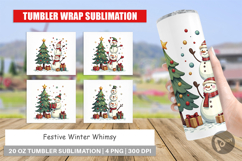 Festive Winter Whimsy Tumbler Product Image 1