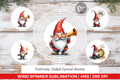 Festively Jaded Wind Spinner Product Image 1